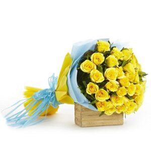 yellow roses bouquet