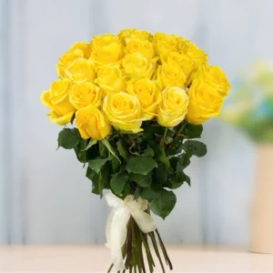 Yellow roses bouquet